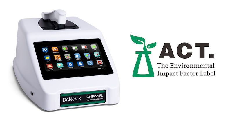 ACT certified automated cell counter