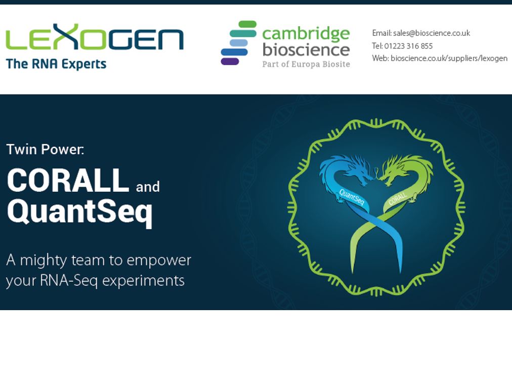 CORALL x QuantSeq: Empower your RNA-Seq experiments